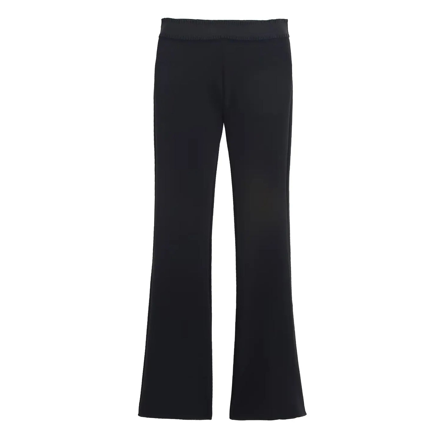 Women 2 Pieces Pants Sets 2026 New Fashion Gold Button Halter Top + Flare Trousers Women's Suit Bodycon Set Woman Outfits