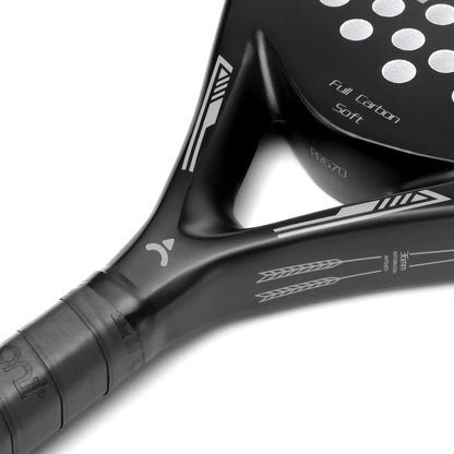Padel Tennis Rackets,Paddle Tennis Racquets Carbon Fiber with EVA Memory Flex Foam Core,Paddle Racket Lightweight for Pop Tennis